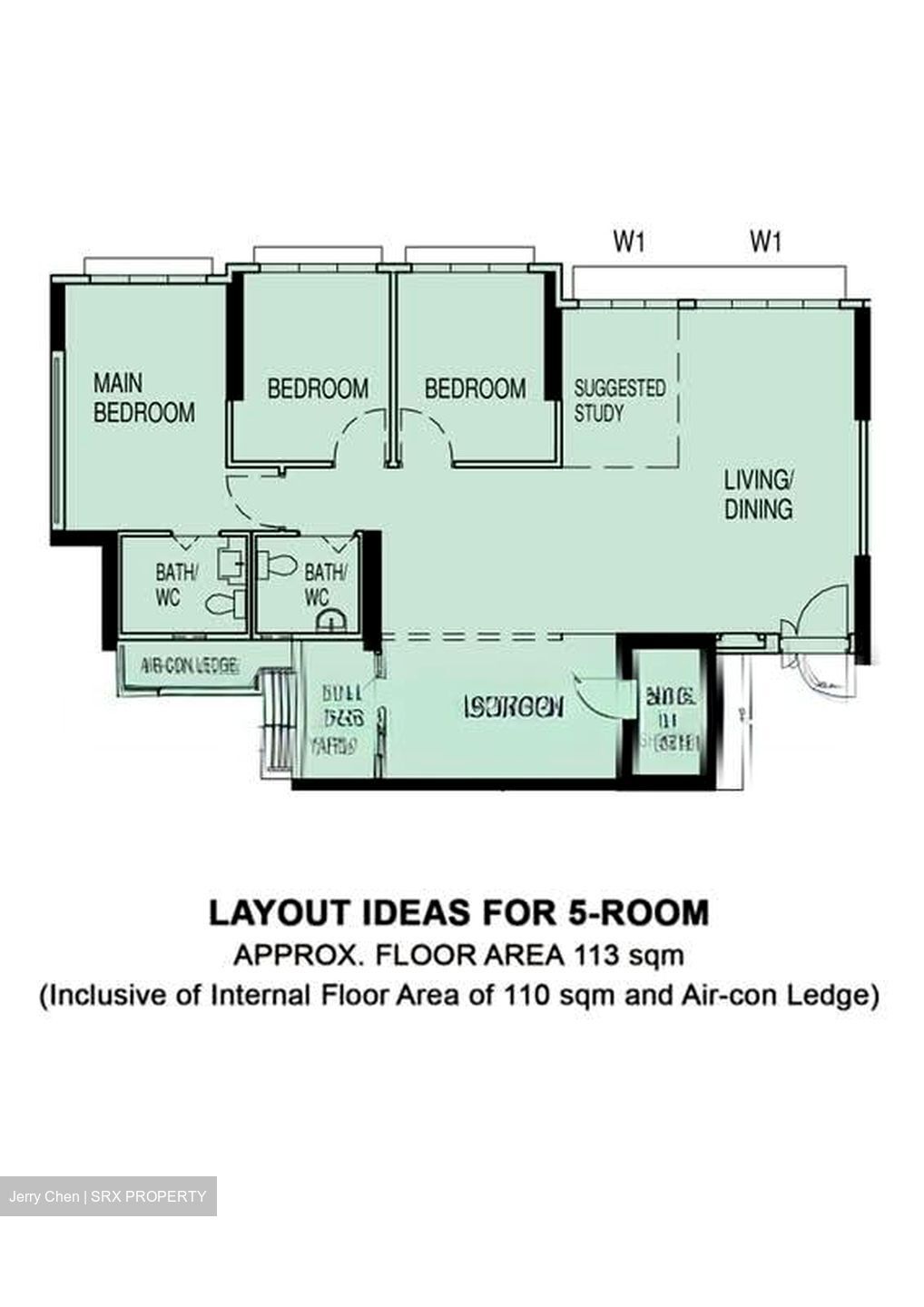 Blk 464A West Plains @ Bukit Batok (Bukit Batok), HDB 5 Rooms #580077201